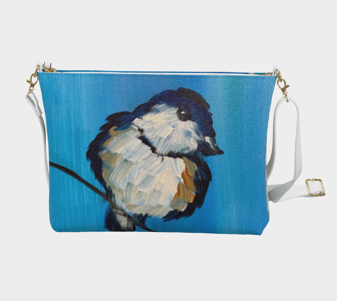 chickadee VEGAN LEATHER crossbody