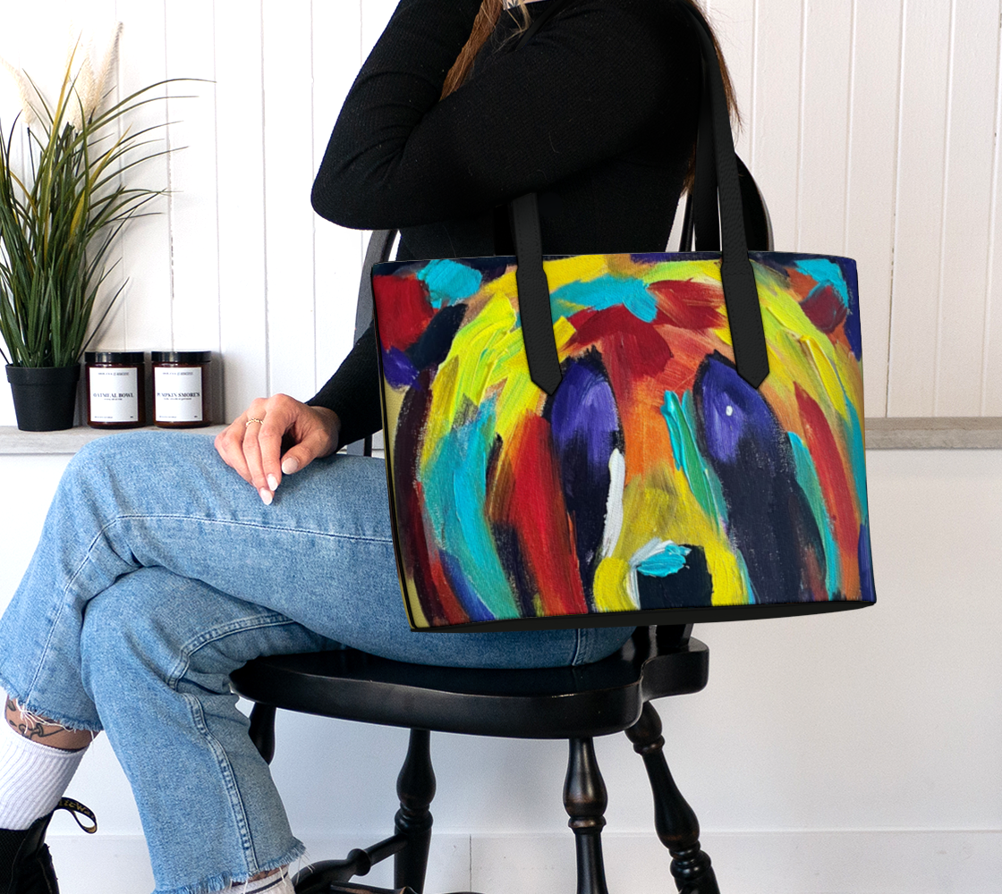 OG Bear Vegan Leather Tote