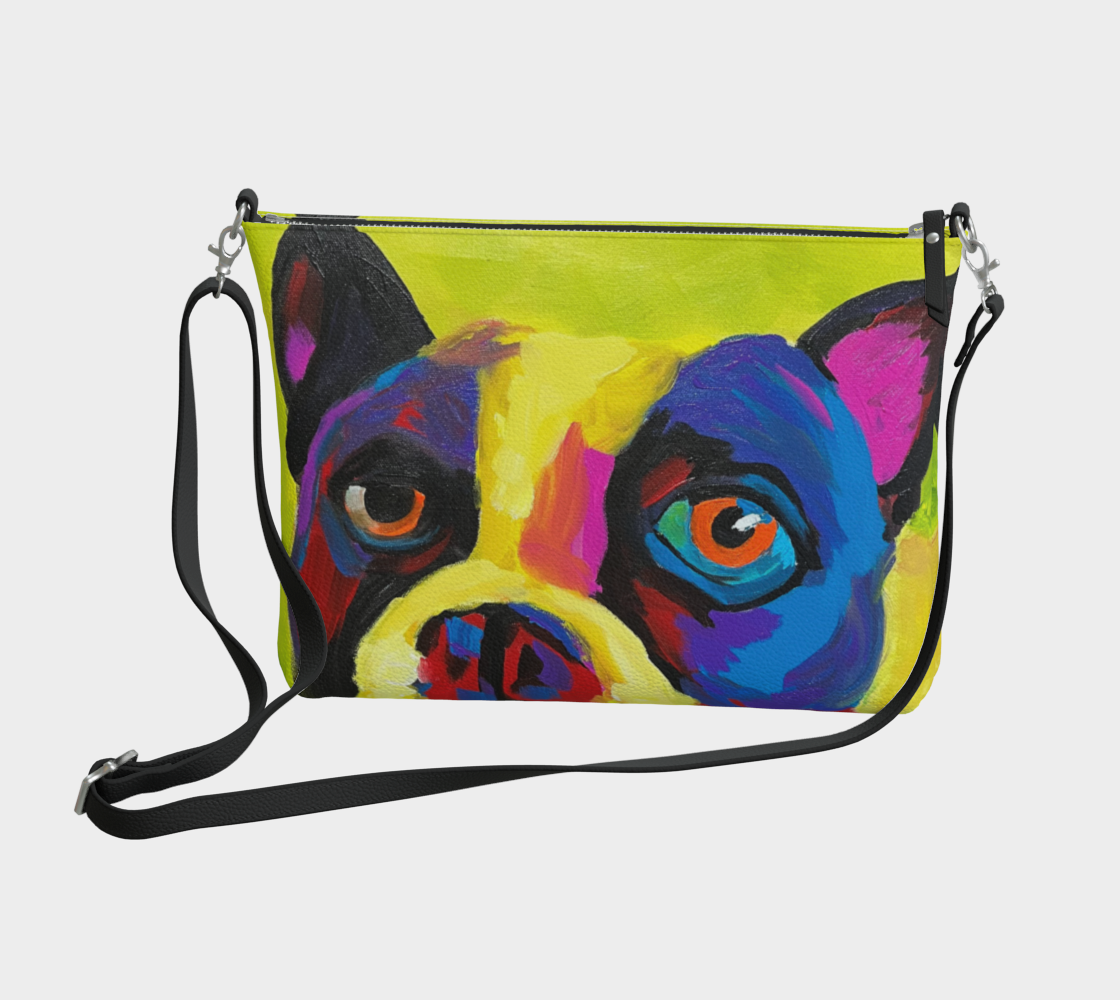 Hank Vegan Leather Crossbody Purse