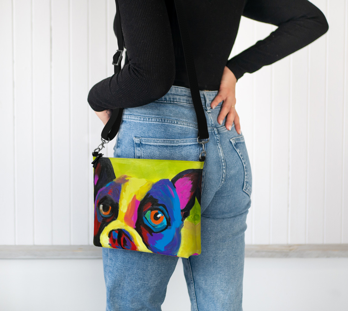 Hank Vegan Leather Crossbody Purse