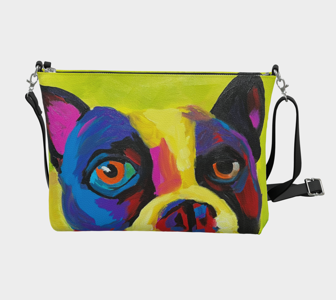 Hank Vegan Leather Crossbody Purse