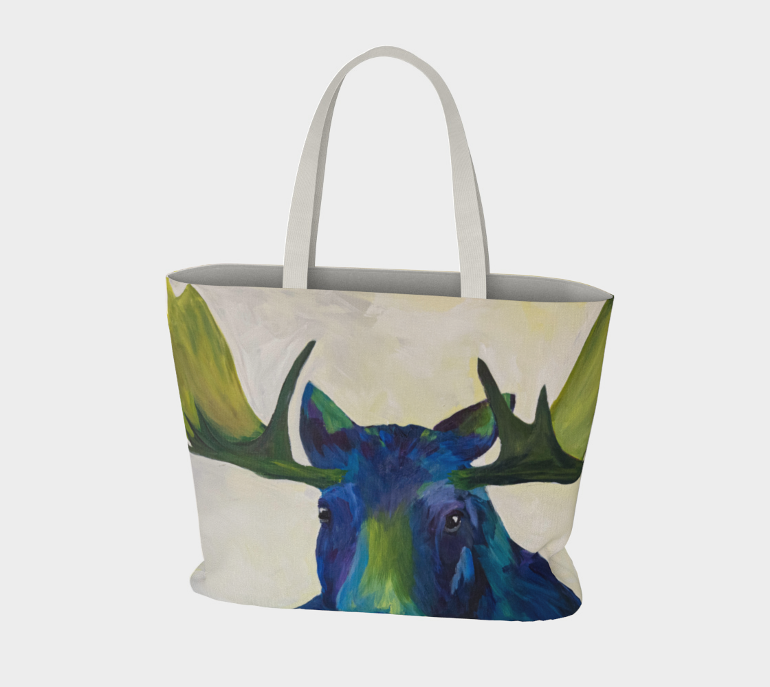 BLUE MOOSE MARKET TOTE