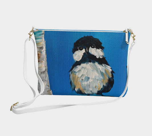 chickadee VEGAN LEATHER crossbody