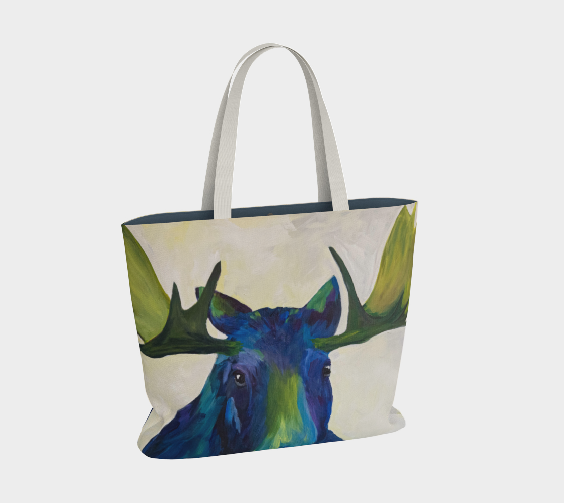 BLUE MOOSE MARKET TOTE