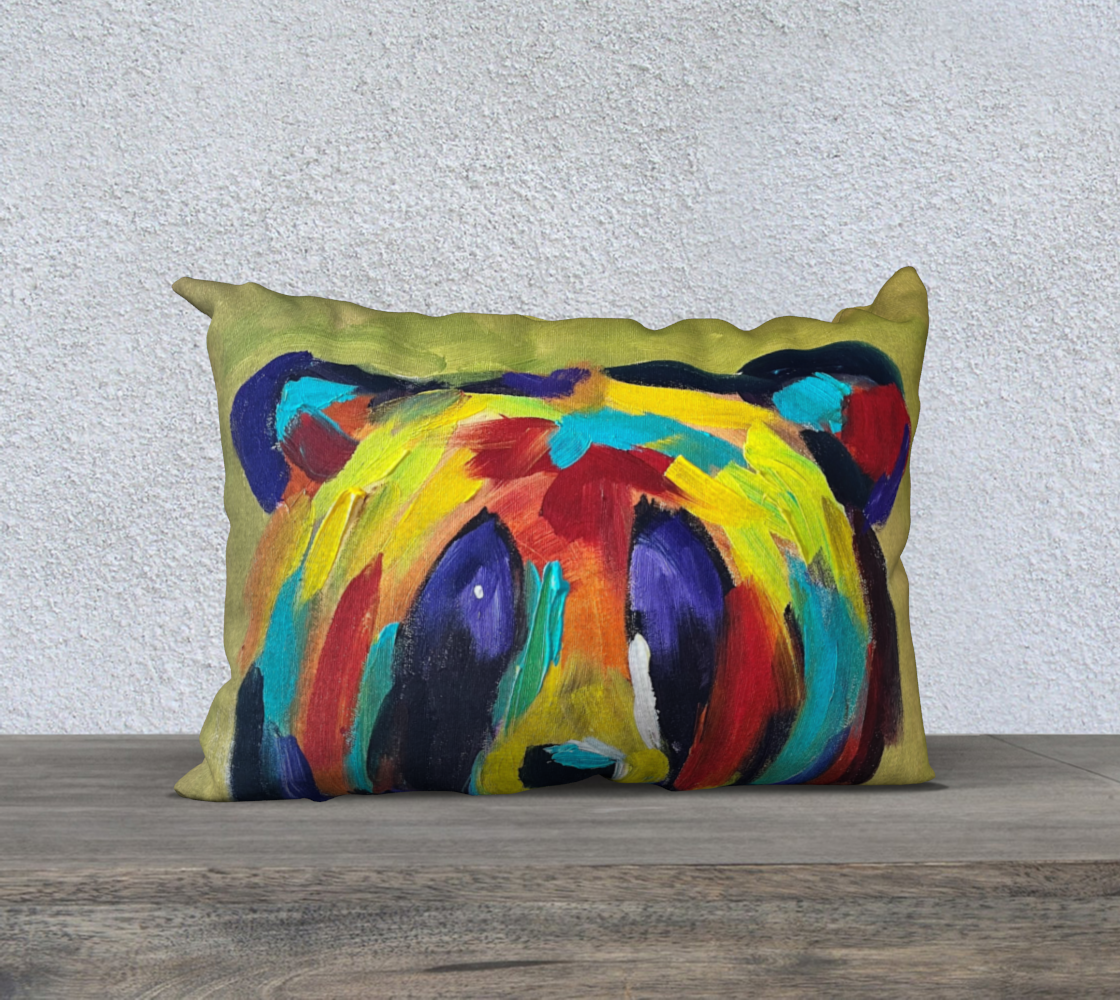 OG Bear  pillow rectangle