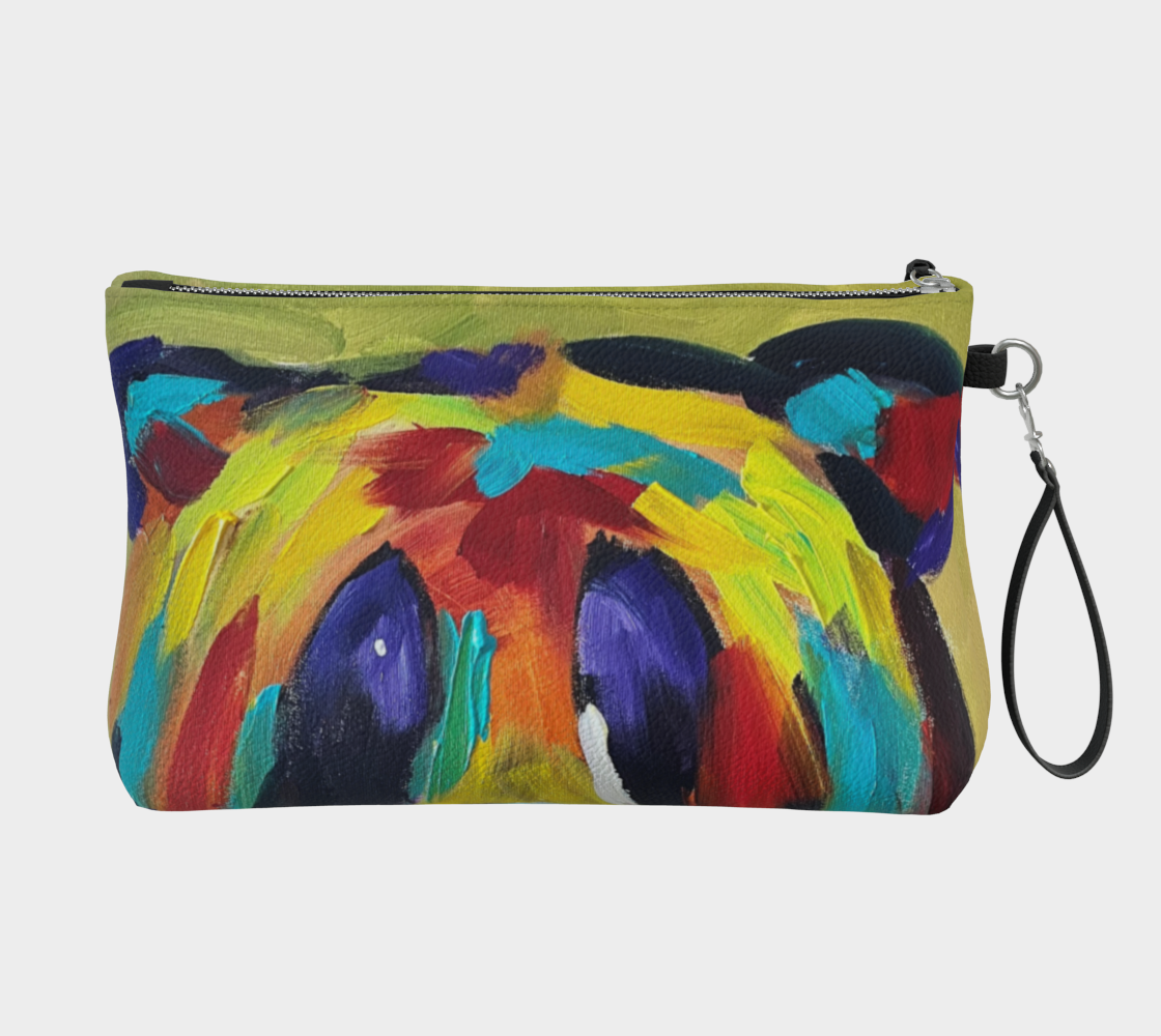 og bear vegan leather make up bag