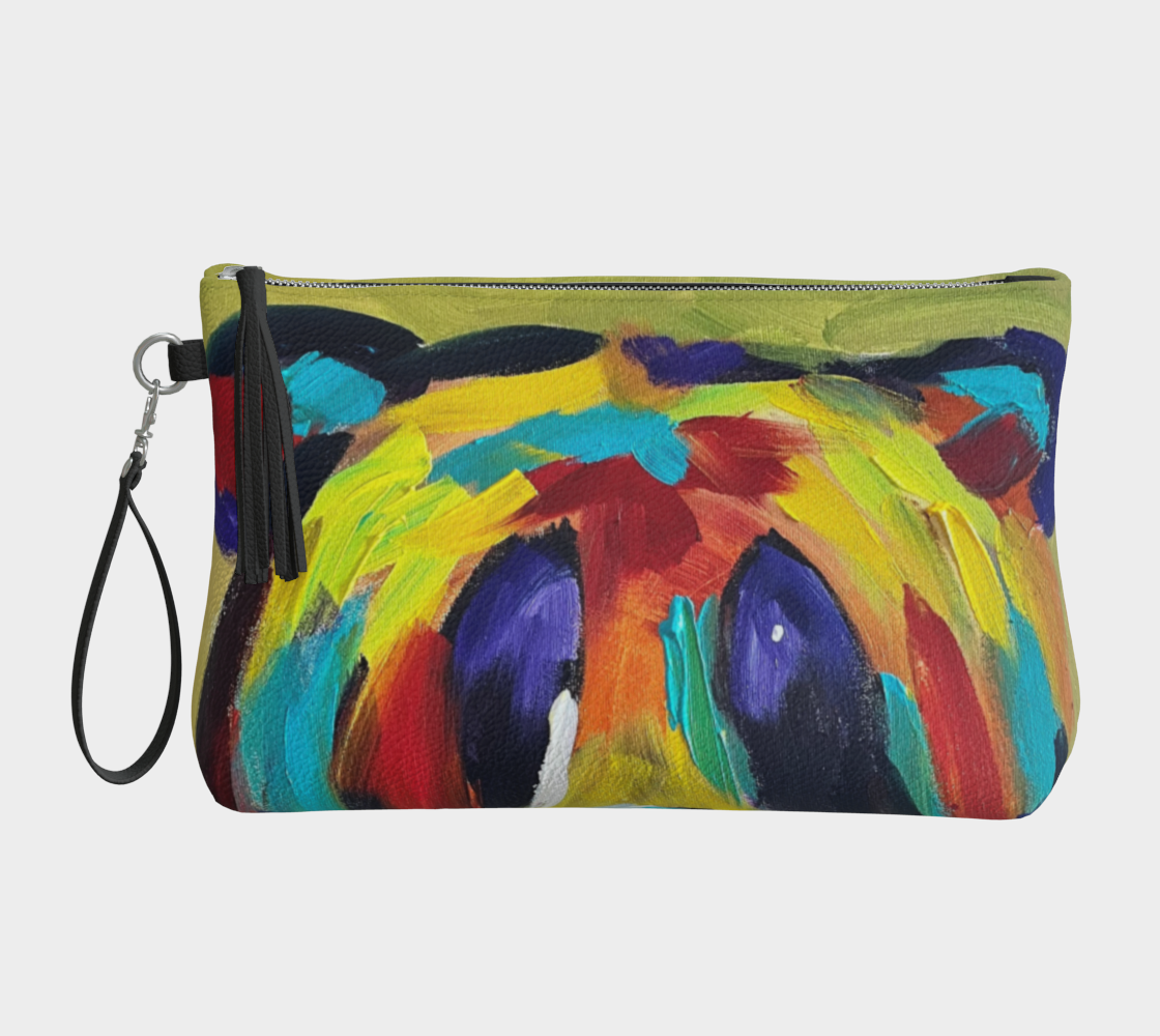 og bear vegan leather make up bag