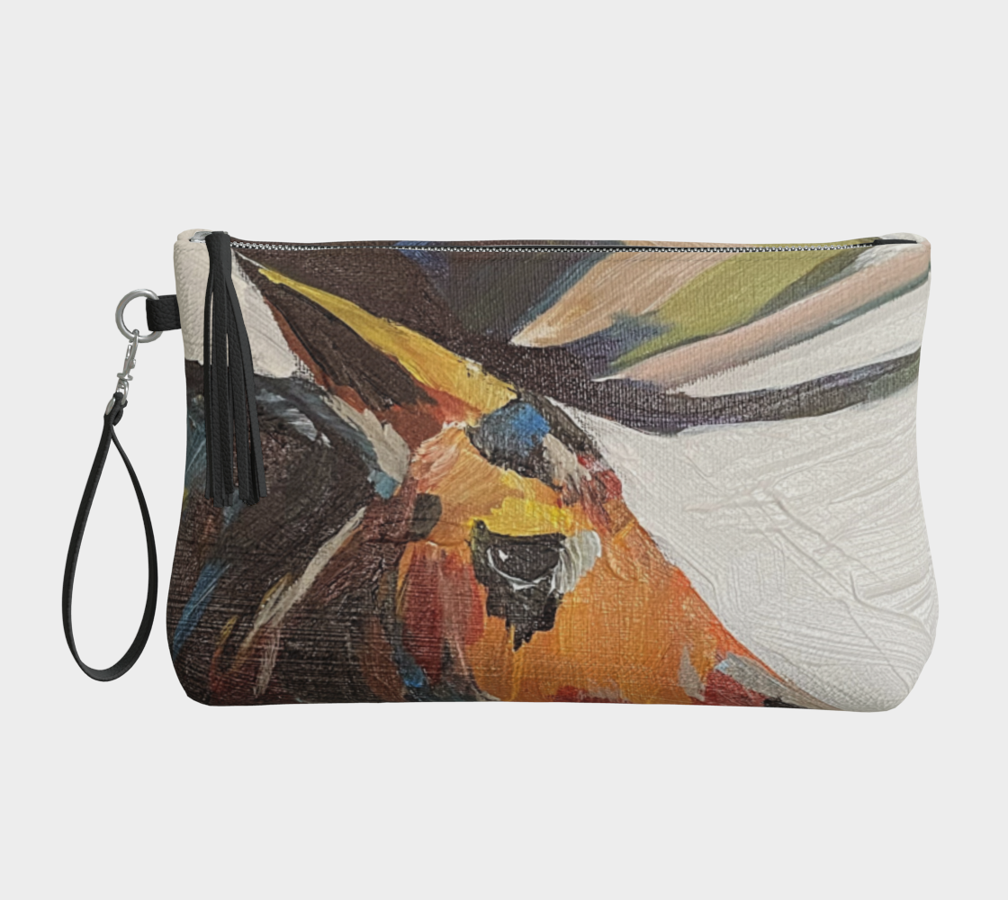 Brown moose VL make up bag