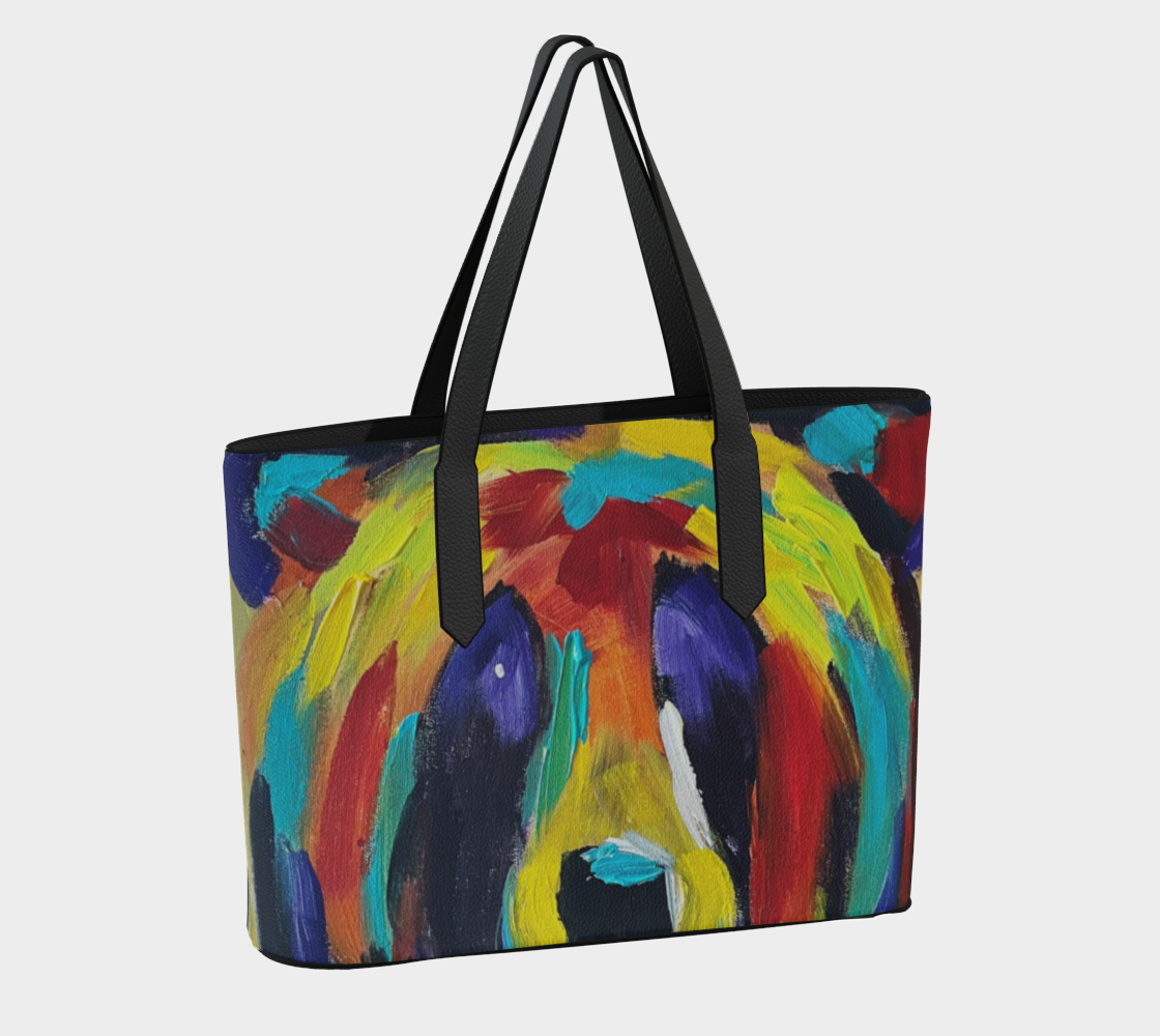 OG Bear Vegan Leather Tote