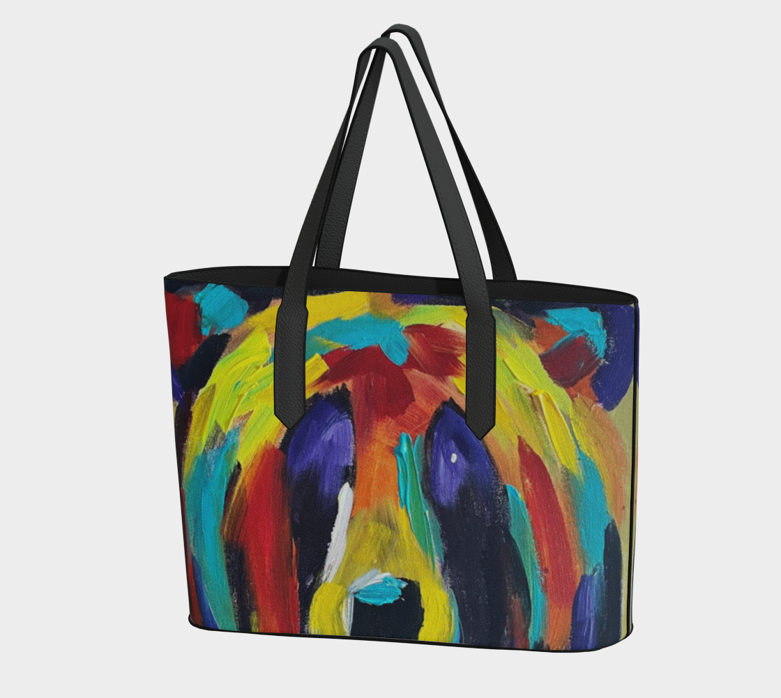 OG Bear Vegan Leather Tote