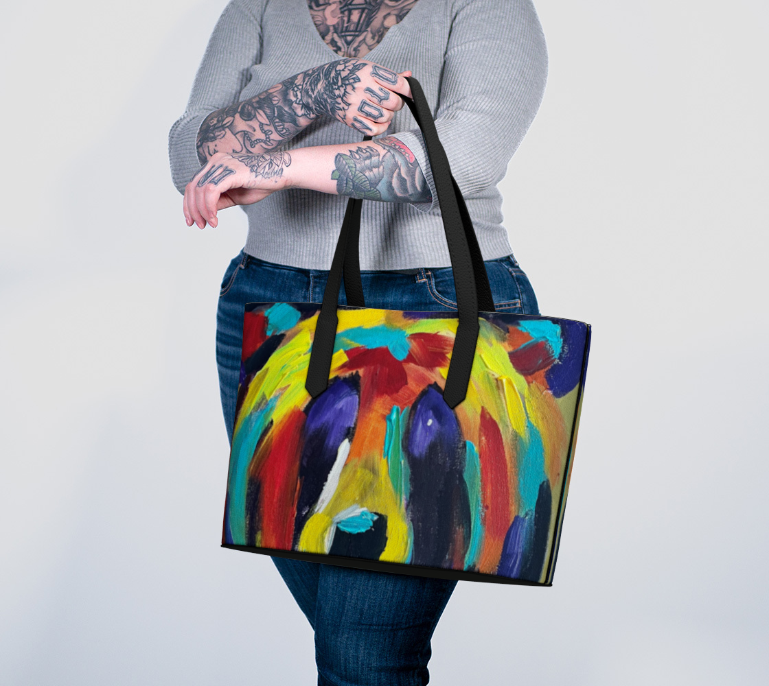 OG Bear Vegan Leather Tote